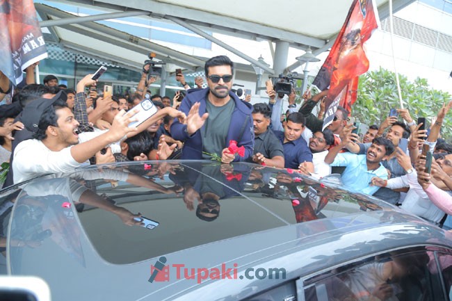 RamCharan At Delhi Airport For India Today Conclave